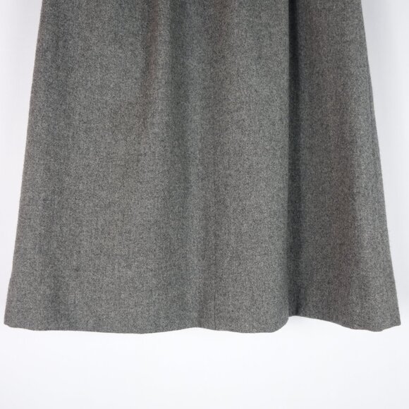 Vintage 1980s Ralph Lauren Thick Wool Maxi Skirt w/ Pockets, Size 10 - Picture 5 of 10